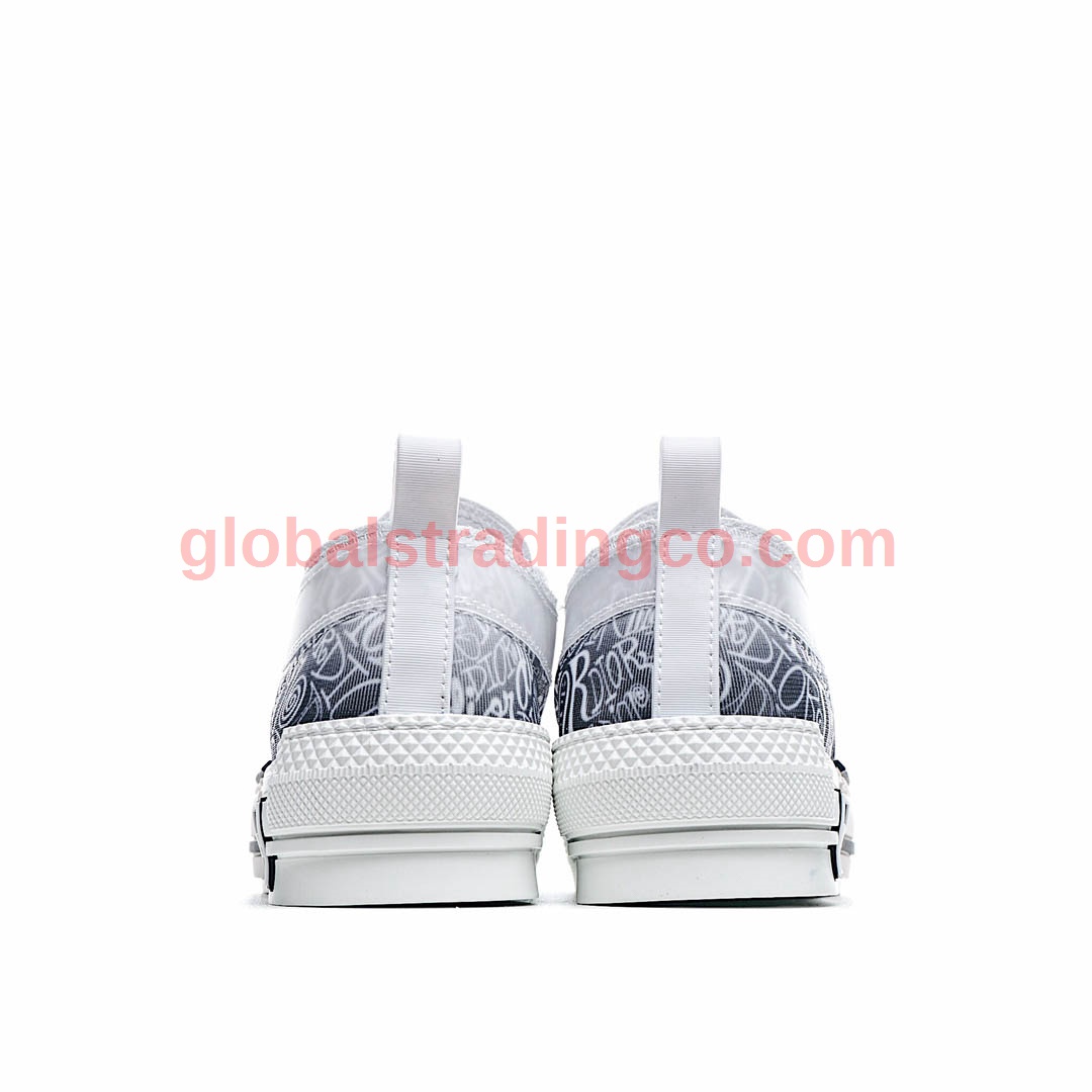 Dior B23 Oblique Slip-on Low Top Sneakers Sheer Print Sneakers